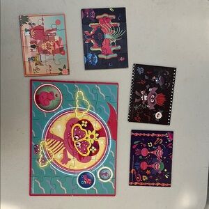 Dreamworks Trolls World Tour 5 Wood Puzzles